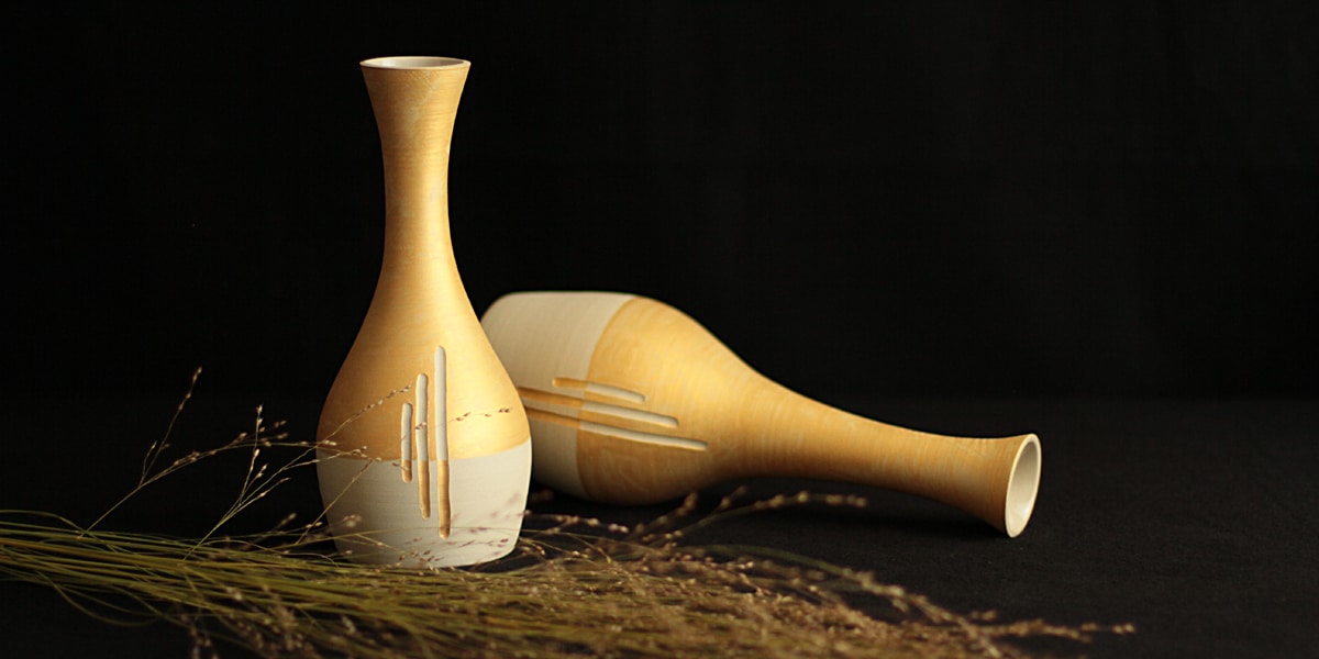 Bellevie Moineau - Keramik Kunst Design, Vase Nancy
