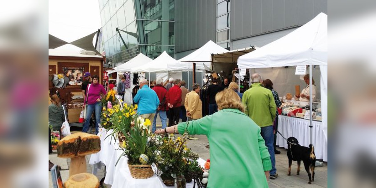 Großer Frühjahrsmarkt bei WEKO in Rosenheim „park&art“ 2022