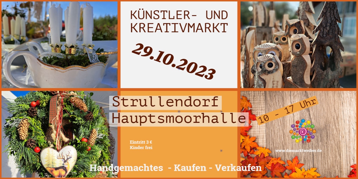 Künstler- und Kreativmarkt in Strullendorf 2023